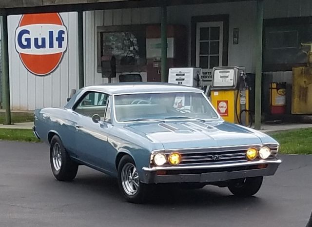 1967 Chevy Chevelle big block bench seat 4 speed day 2 muscle car Cragars Hurst 1967 Chevrolet Chevelle SS