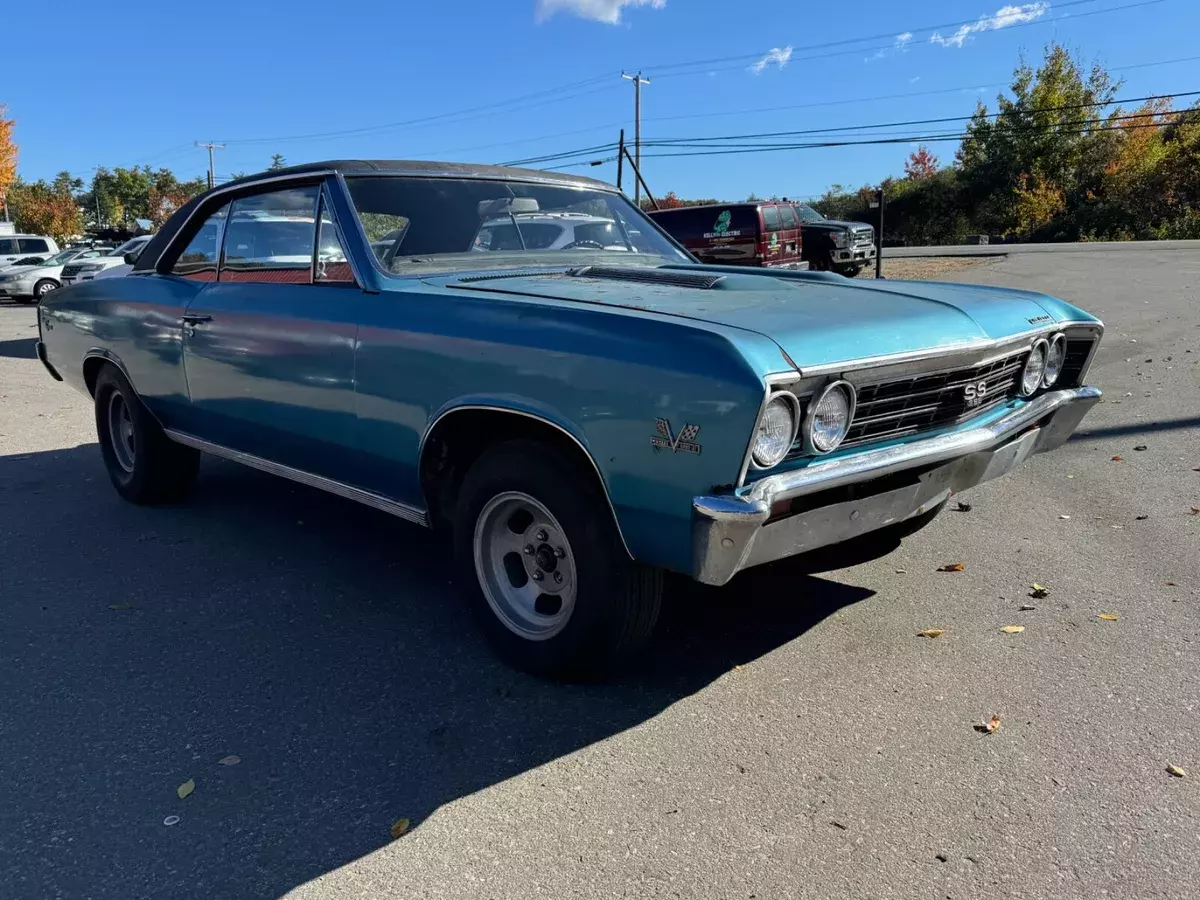1967 CHEVY CHEVELLE SS 138 BIG BLOCK 396 4 Speed BARN FIND SOLID GREAT PATINA! 1967 Chevrolet Chevelle
