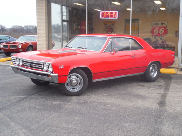 1967 Chevy Chevelle SS 427 Big Block Muncie 4 Spd Original Panels Protecto Plate 1967 Chevrolet Chevelle