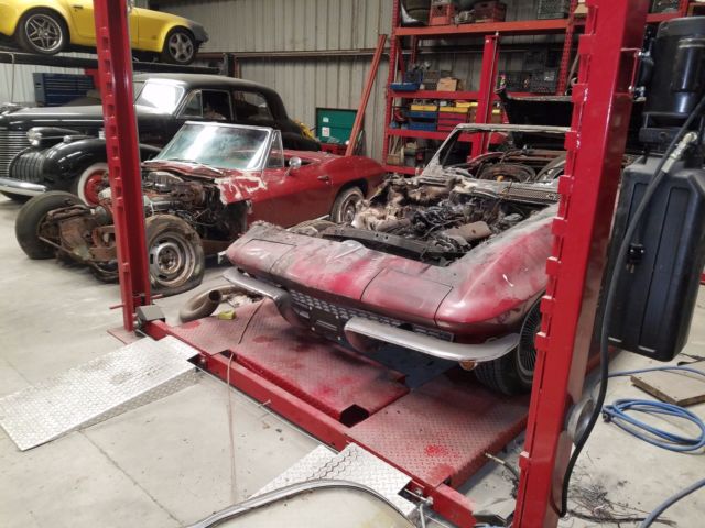 1967 Chevy Corvette Big Block Roadster Project 427/400 Tripower 1967 Chevrolet Corvette