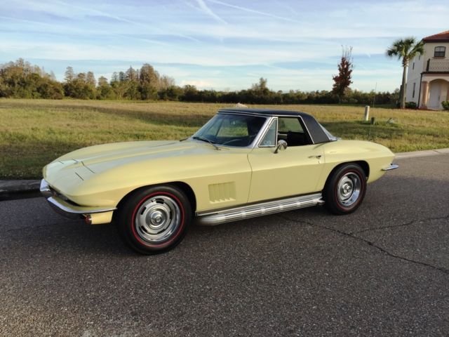 1967 Chevy Corvette Roadster L79 Frame Off 2Time Top Flight Winner Tank Sticker 1967 Chevrolet Corvette Roadster