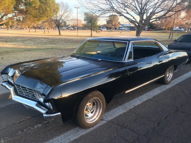 1967 Chevy Impala Four Door True Supernatural Black Hunter Baby Caprice 1967 Chevrolet Impala
