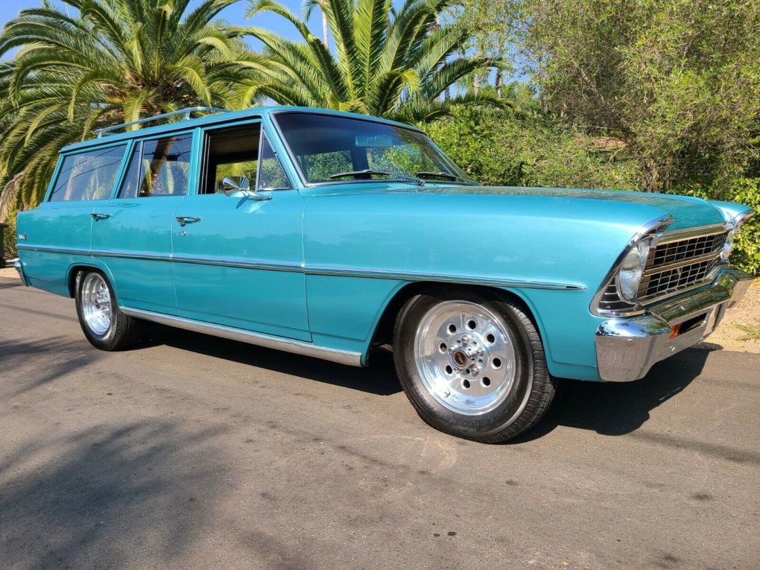 1967 Chevy Nova Wagon Restomod,FI 350,OD,PS,AC,HOT ROD MAGAZINE FEATURE SHOW CAR 1967 Chevrolet Nova