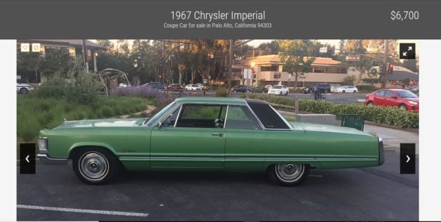 1967 Chrysler Imperial Crown Coupe
