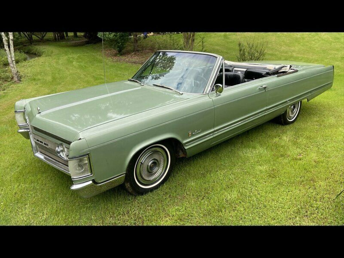 1967 Chrysler Imperial, Green with 88000 Miles available now! 1967 Chrysler Imperial Convertible