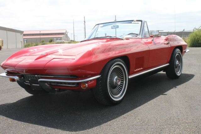 1967 Corvette 350hp All Numbers Matching Body Off Restored 1967 Chevrolet Corvette