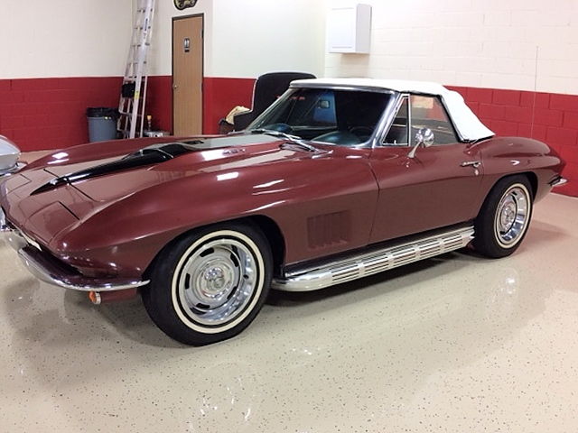 1967 CORVETTE 427,CONVERTIBLE, 4-SPEED,TANK STICKER,NCRS SHIP REPORT, $62,900 1967 Chevrolet Corvette CONVERTIBLE....2 DOOR
