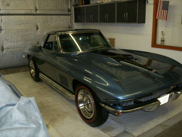 1967 Chevrolet Corvette teal blue - photo 5