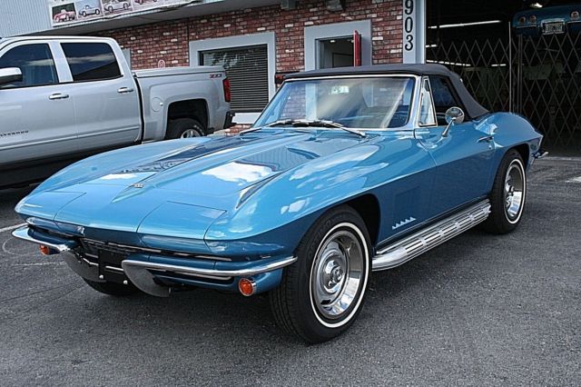 1967 Corvette Convertible Full Orginal Number's Matching Frame-Off Restoration 1967 Chevrolet Corvette Convertible Complete Frame-Off Restoration