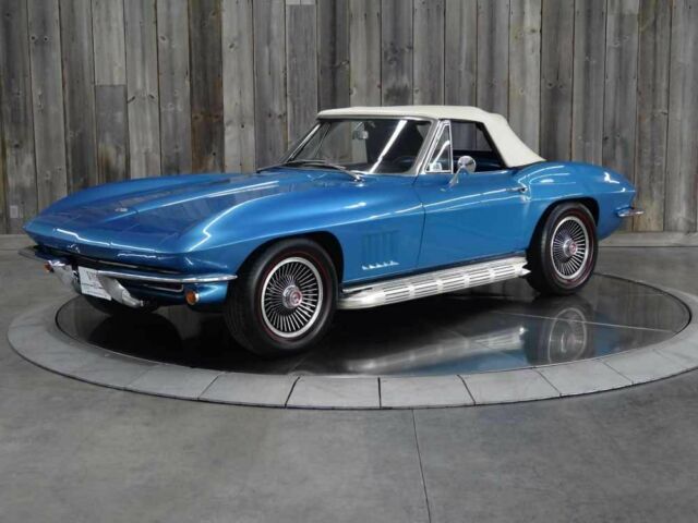 1967 Chevrolet Corvette Nassau Blue w/black Int. 4spd #'s Matching - photo 2