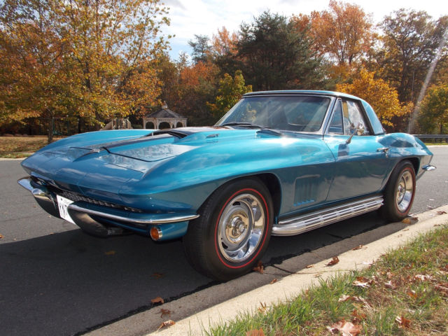 1967 Corvette Roadster, 427/390, 4-Speed, L36, Matching #'s, Exc. Con. (video) 1967 Chevrolet Corvette