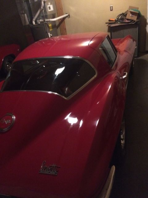 1967 Corvette Sting Ray Coupe Factory Ralley Red-Red Interior SURVIVOR 1967 Chevrolet Corvette