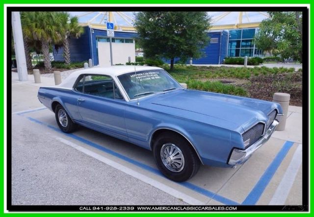 1967 Dan Gurney 289 Used Automatic 1967 Mercury Cougar Dan Gurney 289