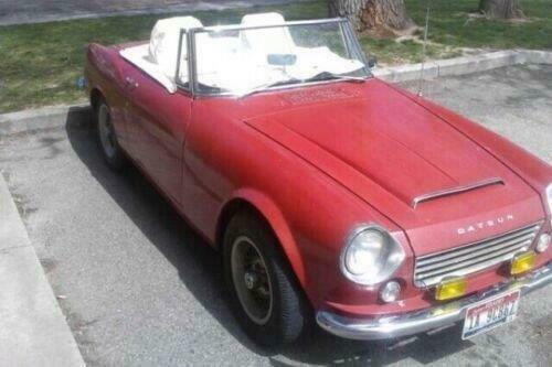 1967 DATSUN 1600 CLEAN TITLE 114216 Miles Red CONVERTIBLE 4 CYL Manual 1967 Datsun 1600 CLEAN TITLE