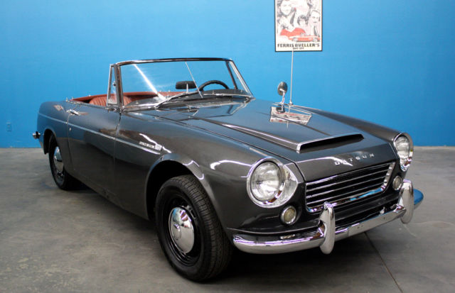 1967 Datsun 1600 Roadster Cabriolet, Low Windshield **No Reserve 1967 Datsun 1600 Roadster Cabriolet, **No Reserve