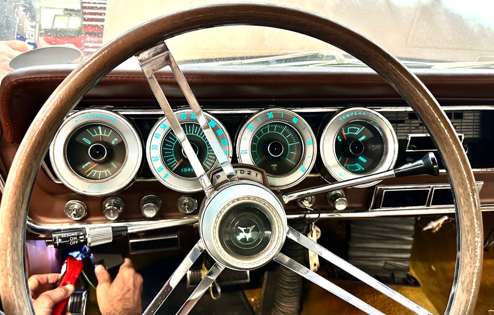 1967 Dodge Charger Rebellion Fastback 440 V8 Auto a/c Cruise 10450 Mile From new - photo 13