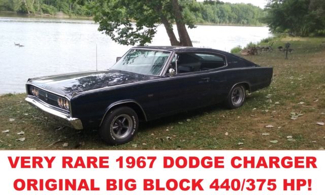 1967 Dodge Charger RARE ORIGINAL 440/375 HP! - photo 3