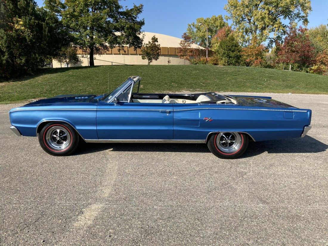 1967 Dodge Coronet R/T Convertible Blue RWD Automatic rare 1967 Dodge Coronet R/T rare
