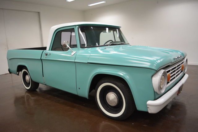 1967 Dodge D100 8257 Miles Turquoise Pickup Truck 318 V8 727 1967 Dodge Other Pickups --