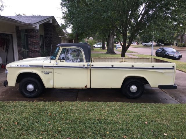 1967 Dodge D100 Sweptline 1/2 Ton Pickup Truck 1967 Dodge Other Pickups
