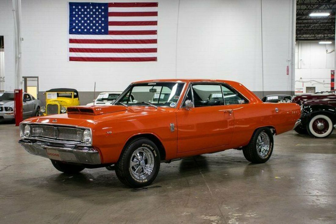 1967 Dodge Dart 16857 Miles Orange 360 V8 Automatic 1967 Dodge Dart