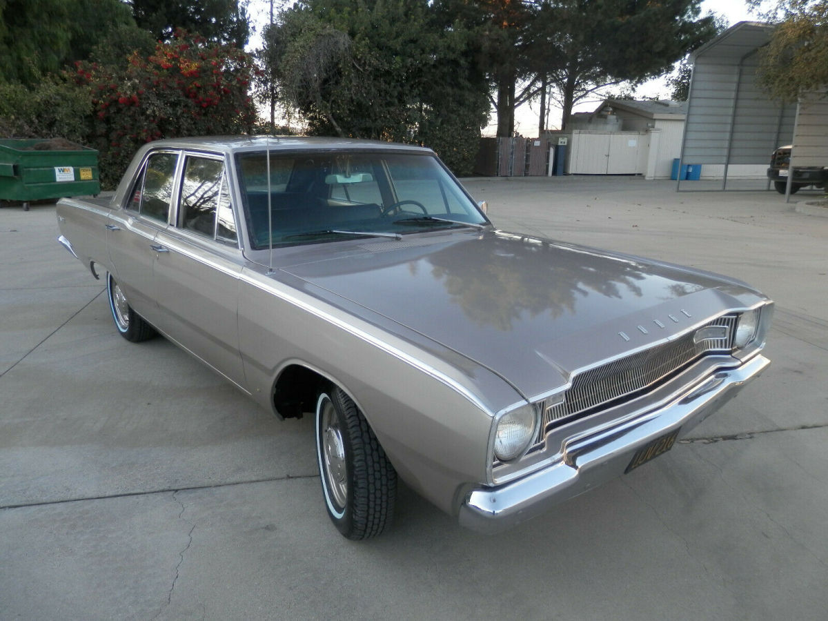 1967 DODGE DART SEDAN 225 6 AT RUST FREE 69K ORIG MI SECOND OWNER CLEAN CAL CAR 1967 Dodge Dart
