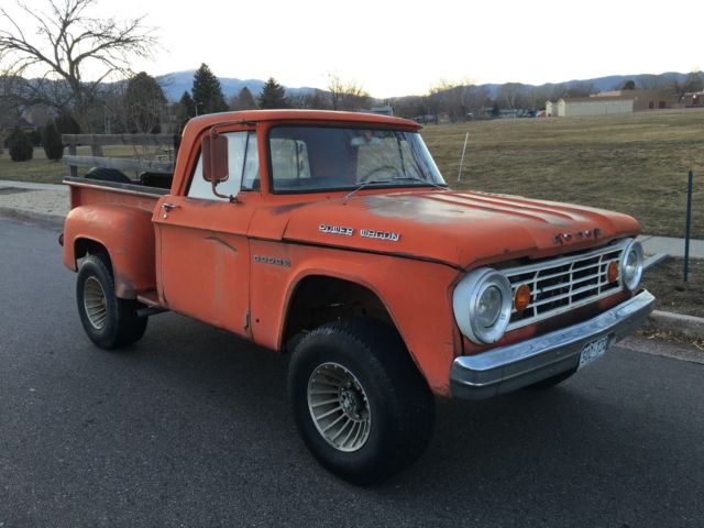 1967 Dodge Power Wagon W100 W200 1967 Dodge Power Wagon