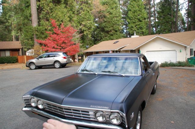 1967 El Camino Matching Numbers 396ci 350HP 1967 Chevrolet El Camino Numbers Matching