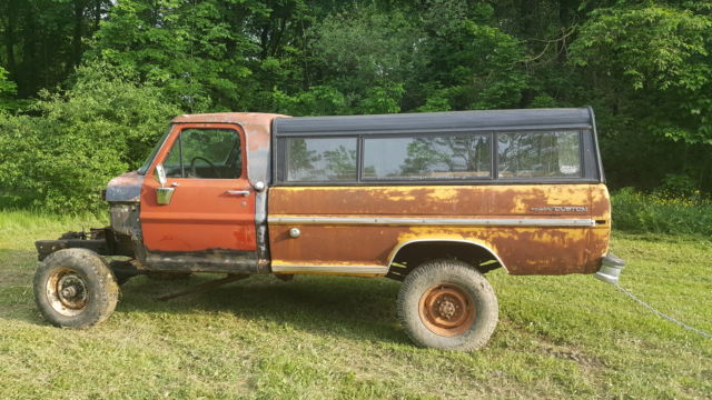 1967 F250 4x4 high boy 4 speed 360 project 1967 Ford F-250
