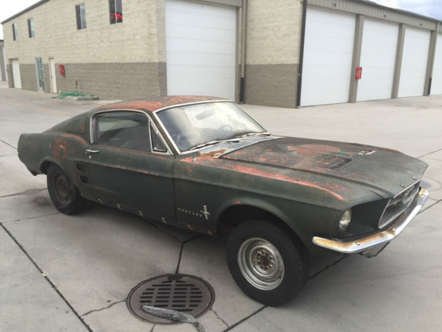 1967 Fastback Mustang GT S Code 390 Big Block 1964 1965 1966 1968 1969 1970 1967 Ford Mustang