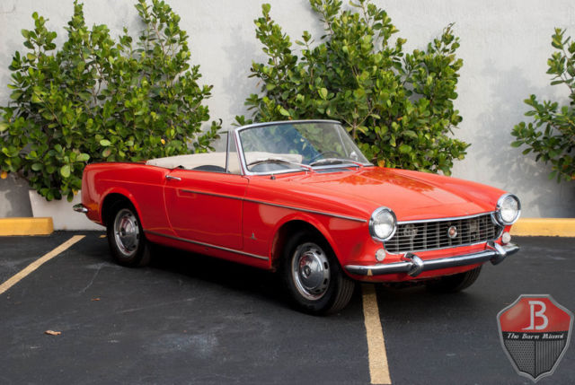 1967 Fiat 1500 Pininfarina Cabriolet