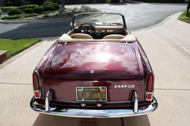 1967 Fiat 1500 Pininfarina, Cal Black Plate, ** No Reserve - photo 10