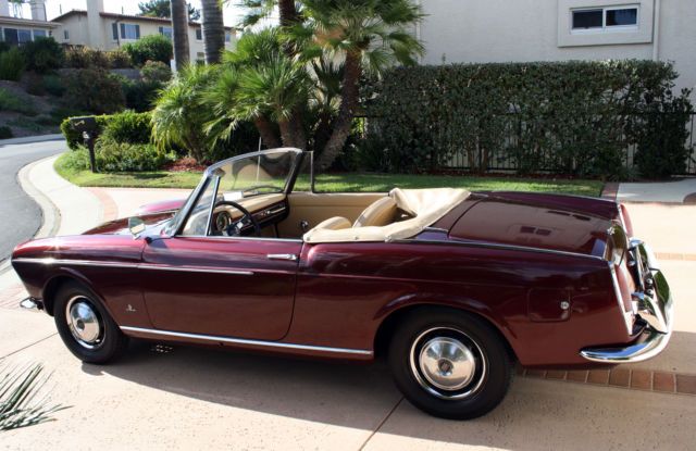 1967 Fiat 1500 Pininfarina, Cal Black Plate, ** No Reserve - photo 8