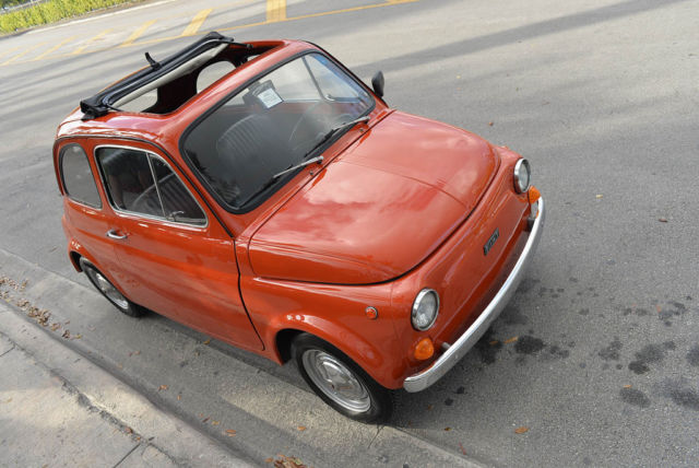 1967 Fiat 500 ragtop micro car similar to 600 jolly austin mini kit morris mg 1967 Fiat 500 Ragtop SEE VIDEO!!