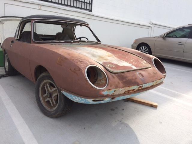 1967 Fiat 850 Covered Headlight Spider Convertible Roadster Sports Car 1967 Fiat 850