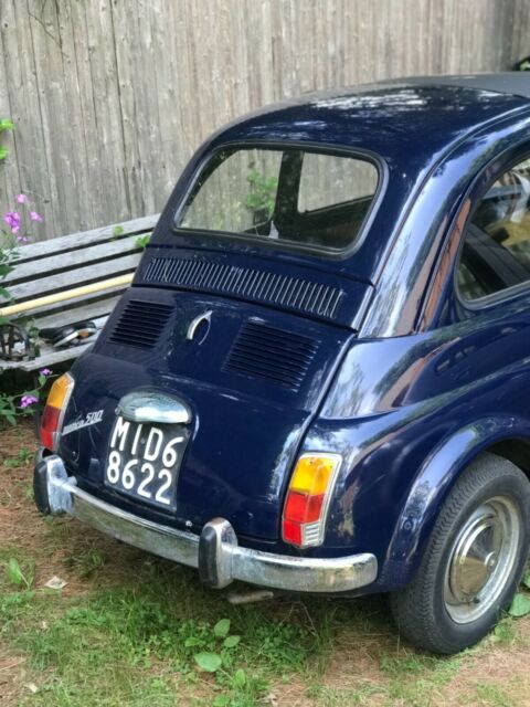 1967 FIAT NUOVO 500 ONE OWNER IMPORTED FROM ITALY 40,000 Original Miles survivor 1967 Fiat 500