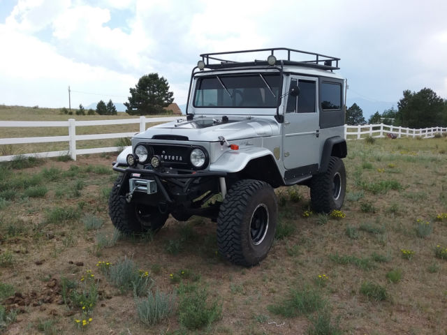 1967 Toyota Land Cruiser FJ40 350/700R4 Rack, Step Boards,Winch - photo 2