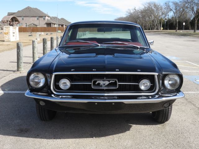 1967 Ford Coupe Mustang 289 with Factory AC 1967 Ford Mustang GT w/ Air Conditioning