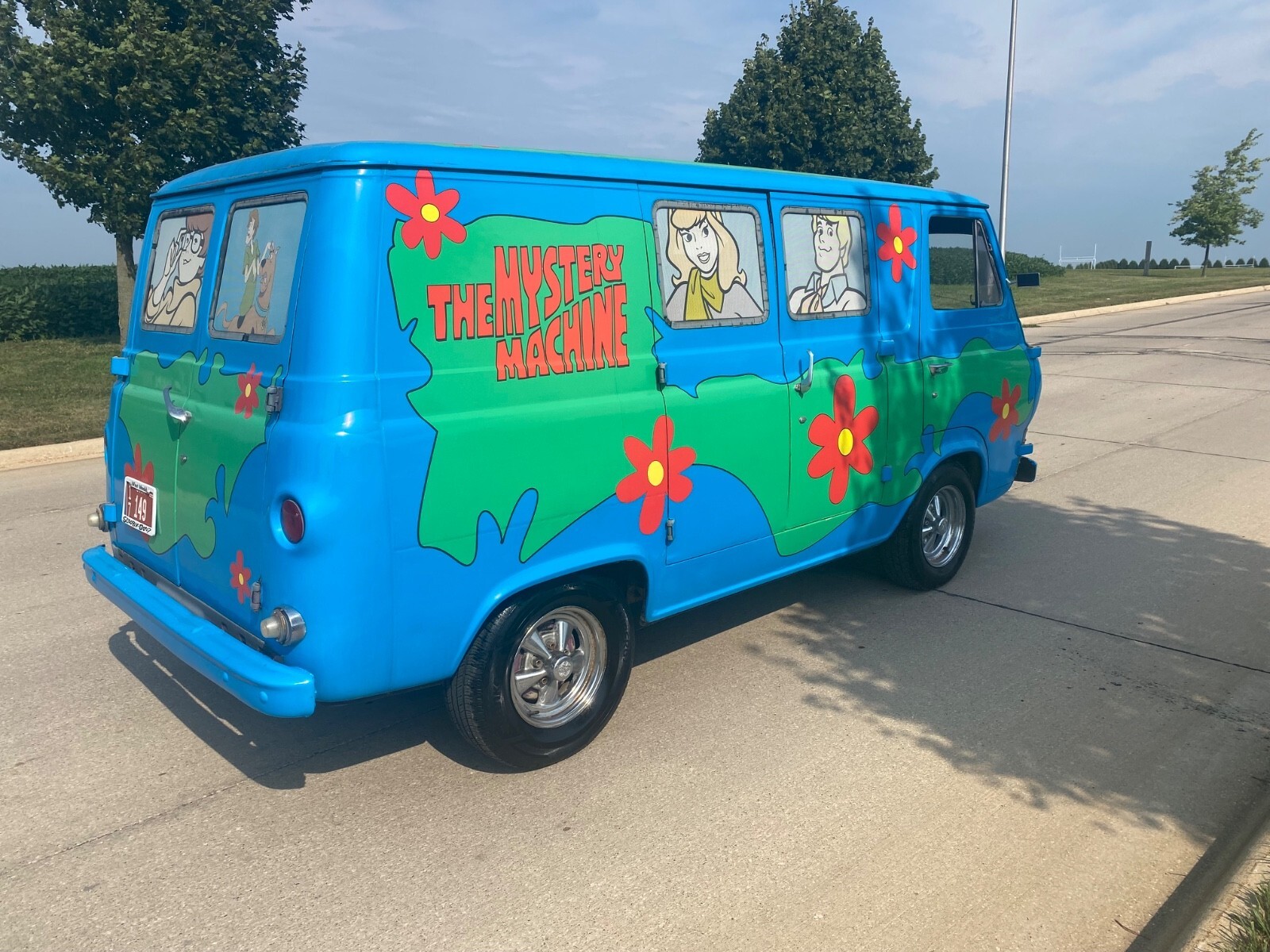 1967 Ford E 100 econoline MYSTERY MACHINE Scooby Doo HD Video! - photo 5
