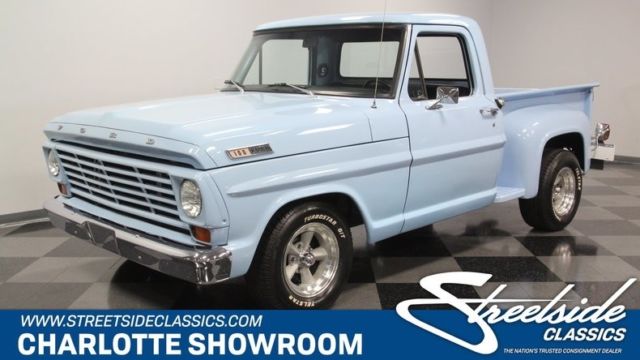 1967 Ford F-100 Stepside Pickup Truck 300ci Inline 6 3 Speed Manual Classic Vint 1967 Ford F-100 Stepside