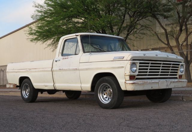 1967 Ford F100 AZ survivor long bed V8 stick awesome patina 90% rot free driver 1967 Ford F-100 F100 Long bed