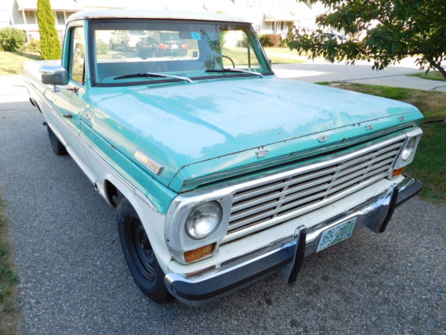 1967 FORD F100 Custom Cab CAMPER SPECIAL 1967 Ford F-100