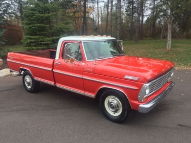 1967 Ford F250 Camper Special Pickup Truck - 352 c.i. 208 h.p. Ford V8 Automatic 1967 Ford F-250 Camper Special