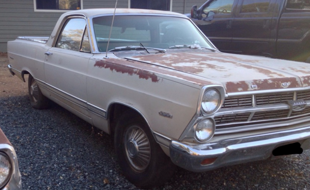 1967 Ford Fairlane Ranchero 500 VERY ORIGINAL No Reserve Auction 1967 Ford Ranchero Fairlane Ranchero 500