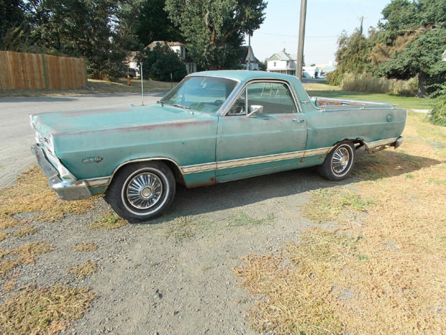 1967 Ford Fairlane Ranchero XL with 289 V-8 Auto Trans 1967 Ford Ranchero XL