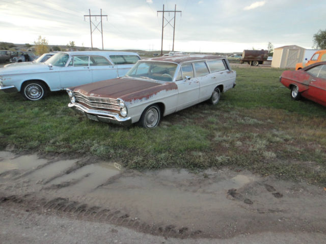 1967 Ford Galaxie Ranch Wagon Station Wagon Complete Rust Free Project 1967 Ford Other 6 Passenger station wagon