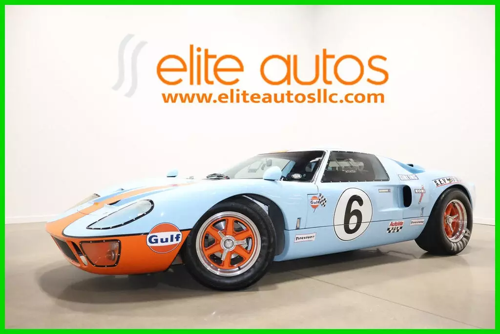1967 Ford GT40 MK1 Replica / Continuation GT DEVELOPMENTS with 347 Stroker V8 1967 Ford Ford GT Gulf Racing Livery