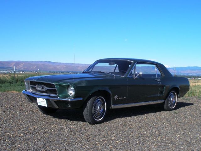 1967 Ford Mustang 2 door hardtop coupe ALL ORIGINAL 1967 Ford Mustang