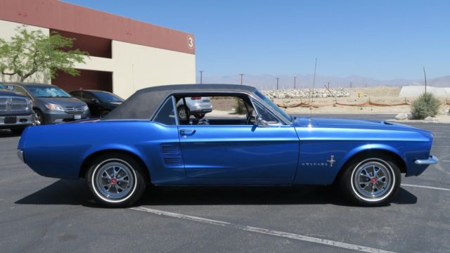 1967 Ford Mustang 289 C CODE LUXURY INTERIOR! BRITTANY BLUE! P/S!!!! - photo 4