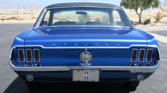 1967 Ford Mustang 289 C CODE LUXURY INTERIOR! BRITTANY BLUE! P/S!!!! - photo 7